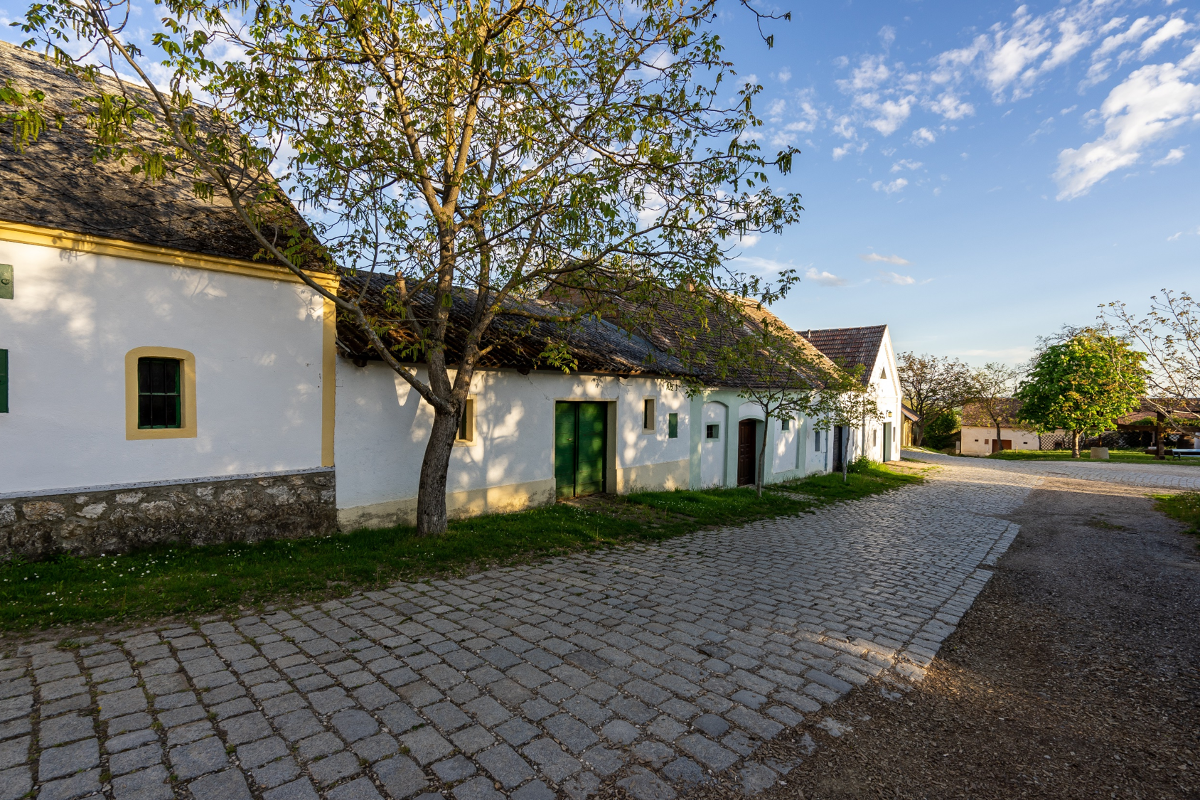 Kellergasse in Niederöstrerreich
