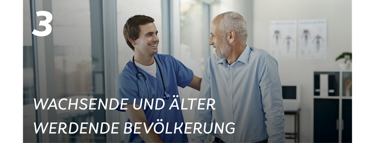3. Wachsende und älter werdende Bevölkerung